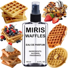 MIRIS Waffles, Long-Lasting Unisex Eau de Parfum for Women & Men, Spray 3.4 Fl Oz / 100 ml