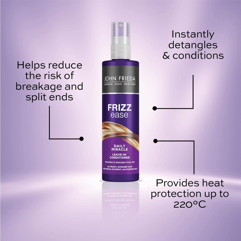 John Frieda® Frizz-Ease® Daily Miracle Leave In Conditioner 200ml