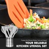 Chef Craft - Premium Silicone Kitchen Tools and Utensils Set,