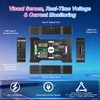 USB C Hub Docking Station with 1.9”IPS Smart Display, Power