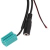 Bluetooth 5.0 Aux Input Audio Adapter Cable with Microphone for