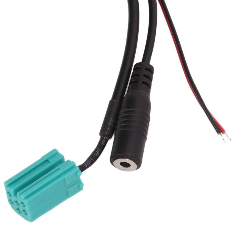 Bluetooth 5.0 Aux Input Audio Adapter Cable with Microphone for