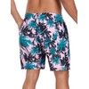 RELLECIGA Men's Coconut Tree Classics Board Shorts Swim Shorts Swim