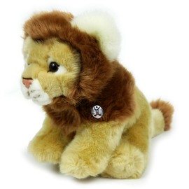 Samir Lion Cuddly Toy Sitting 20 cm High Big Cat Predatory Cat Plush