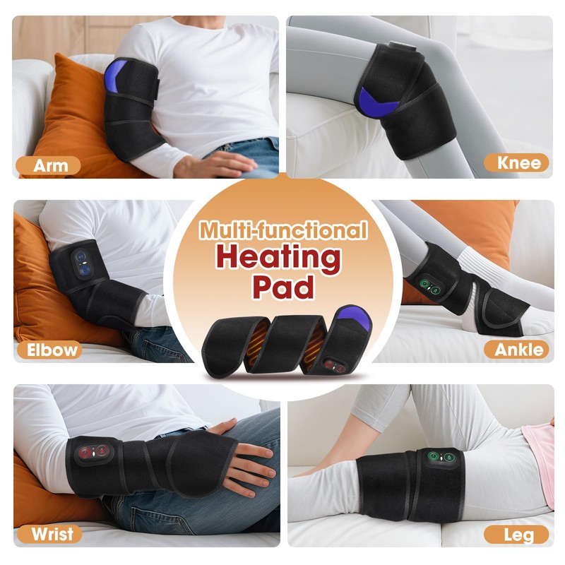 Cordless Arm Heating Pad, Heated Wrist Brace, Heating Pad for