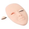 3pcs Eyelash Mannequin Head Lash Extension Training Practice Head with