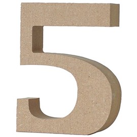 Marukai Corporation Interior Object Alphabet Letter Wooden 5