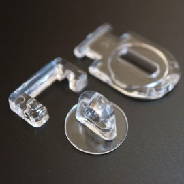 Clear Acrylic Padlock - Pack of 2