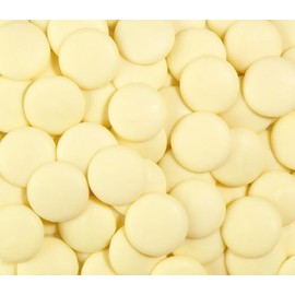 Cozy Confections Guittard White Chocolate Vanilla A'Peels Melting Wafers, 1 Pound, Full Size