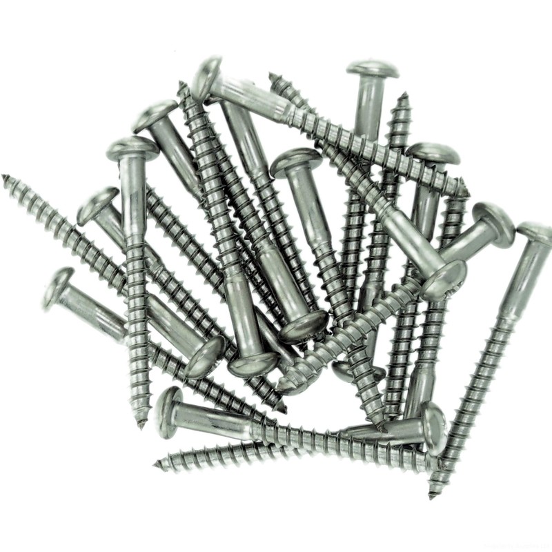 No.8 x 0.98 (4.0mm x 25mm) Pozi Pan Wood Screw