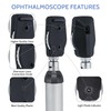 Zniry Veterinary Otoscope Opthalmoscope LED ENT Diagnostic Set, with Diagnostic