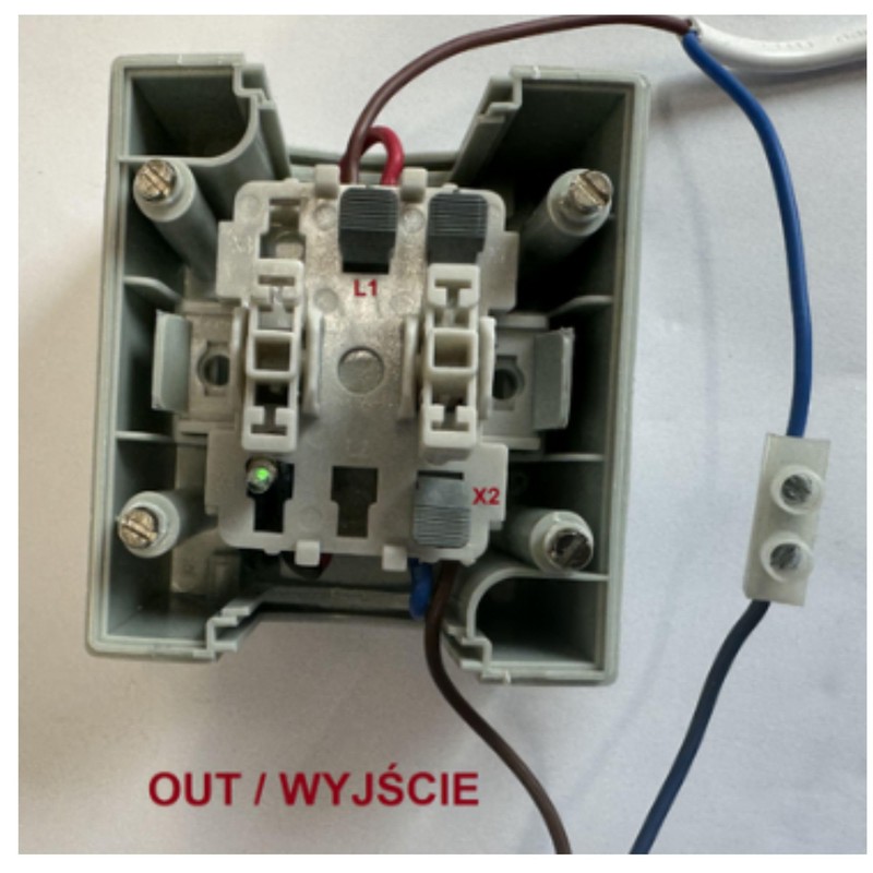 Miratic Surface-Mounted Light Switch with Backlight High-Quality Toggle Switch Surface-Mounted