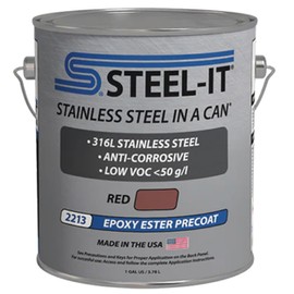 Steel-It 2203Q Alkyd Primer Polyurethane Topcoat - Steel Gray, 1 Quart