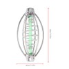 10PCS Stainless Steel Spring Fishing Feeder Bait Cage Holder Tackle