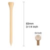 Takelablaze Golf Tees Durable Bamboo Tees Golfing Tee 3-1/4" Tall