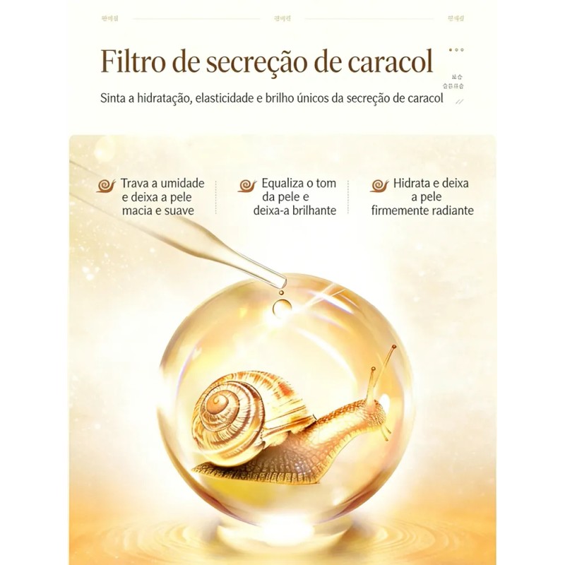 !coreana Belleza Piel Caracol Agua Ligera Cuidado Co