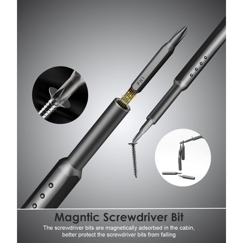 IFAN™ Precision Screwdriver Set Wearable Rust Resistant Magnetic Bits with