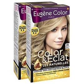 Eugen Color Les Naturelles Permanent Hair Colour Cream #2 Chestnut Brown (Pack of 2)