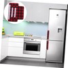 Tofficu 1Set Refrigerator Handle Cover Skin Friendly Protector for Kitchen