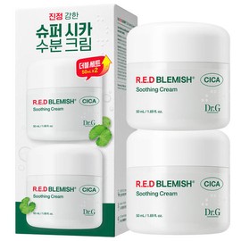 닥터지 레드 블레미쉬 시카 수딩 크림 듀오 기획세트 Dr. G Red Blemish Cica Soothing Cream Duo Set [2 pieces of 50ml]