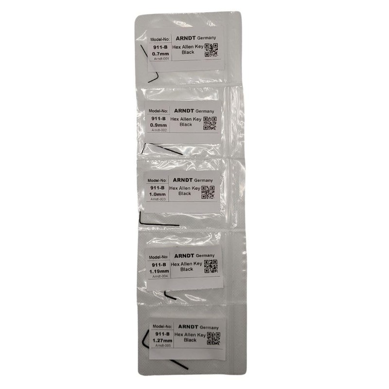 ARNDT Germany 5PCS Hex Key Set | Mini Hex Key