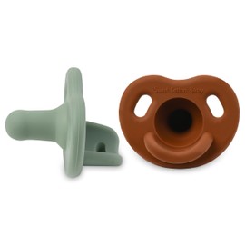 Pacifier – Soft Silicone – 0-36 Months – BPA Free – Natural Latch – Lightweight, Dishwasher Safe – for Newborns, Infants, Toddlers