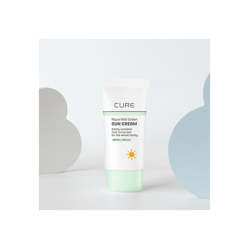 [Kim Jeong Moon Aloe] Cure Mild Green Sun Cream (Physical