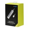 mbeat 7-Port USB 3.0/2.0/1.1 Portable Aluminum Slim Data Hub with