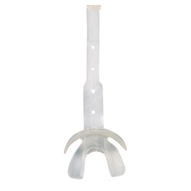 Markwort Vettex Doubleguard Mouthguard with Lip Protection - Adult, Clear (AC25-C)