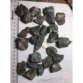 1 lb Wholesale Sea Ocean Jasper Rough Stones Crystals Bulk Natural Green Lot
