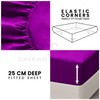 Fitted Sheet Double Bedding with 25 cm Depth- Super Soft