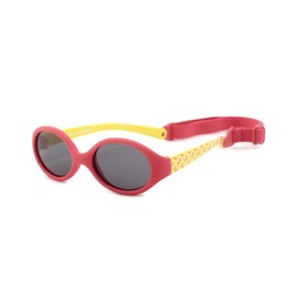 Kiddus Baby Sunglasses, 6 Months to 2 Years Old, Big Hit in Spain, Polarized Lenses, 100% UV Protection, Soft Frame, flamingo