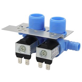 285805 Water Inlet Valve - Compatible with Whirlpool Kenmore May.tag and GE Washers wtw8500dc wtw4955h wtw5100vq2 417.97912702,110.92588210, 41797822700 (2 Year WARRANTY）