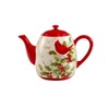 Certified International Winter's Medley Teapot, 40 oz.
