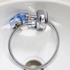 Shampoo Bowl Faucet Rust Resistant 70cm Hose Zinc Alloy Structure