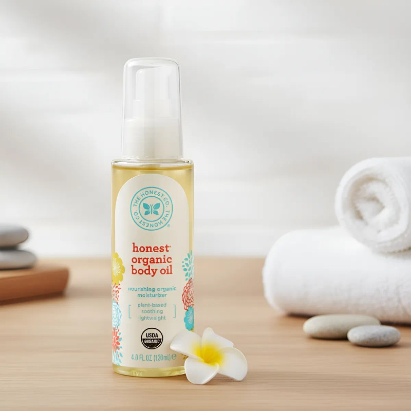 Honest Company ® Burbujas De Baño 355ml + Aceite Corporal