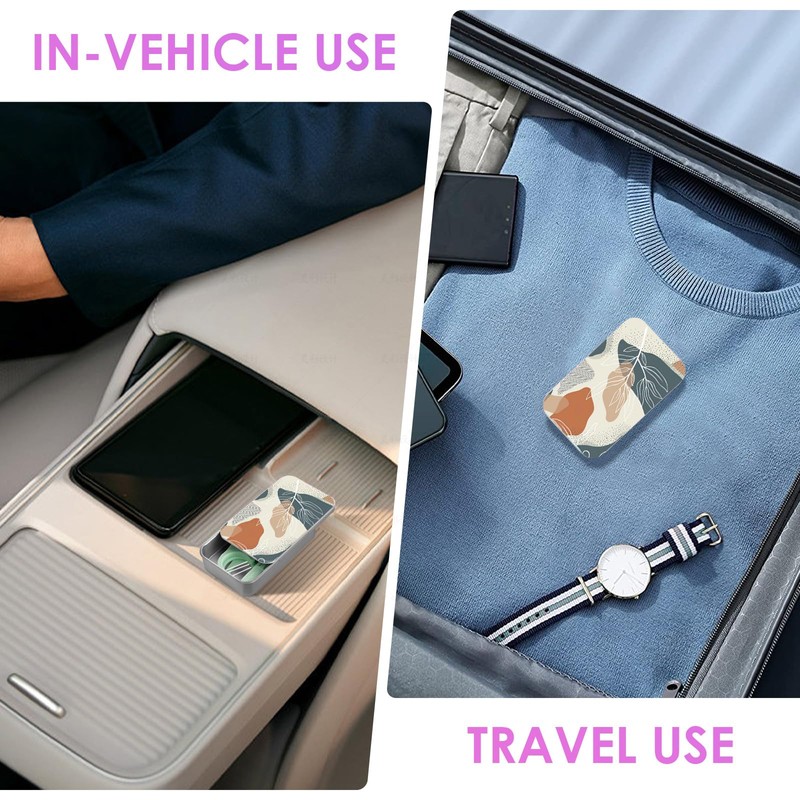 Gerkia 2Pack Travel Floss Picks Case, Refillable Portable Floss Pick