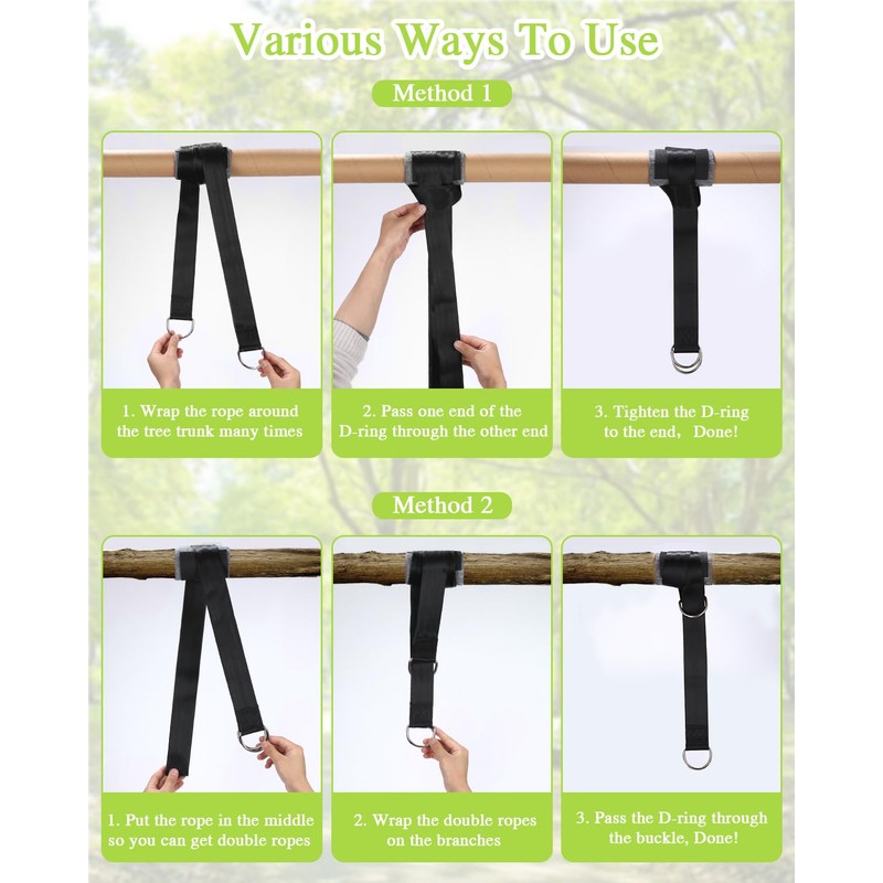900 kg Swing Attachment Tree and Hammock Attachment 200 cm