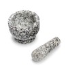 Zeller 24505 Mortar and Pestle Set, Granite, Grey, 9 x