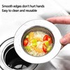 Kitchen Sink Strainer, Stainless Steel Sink Drain Strainer, Dishwasher Safe,