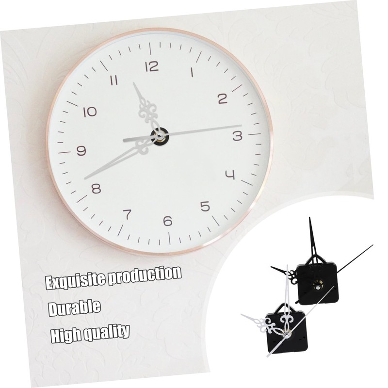 LALAFINA 2sets Silent Quartz Clock Movement Mechanism DIY Watch Accessories