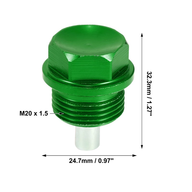 A ABSOPRO 2 Set Oil Drain Screw M12 x 1.5