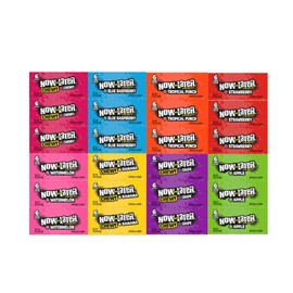 Generic Candy Assortment - Now and Later, Cherry, Blue Raspberry, Tropical Punch, Strawberry, Watermelon, Banana, Grape, Apple - 0.93 oz, 3 Each Flavors, 24 Pack