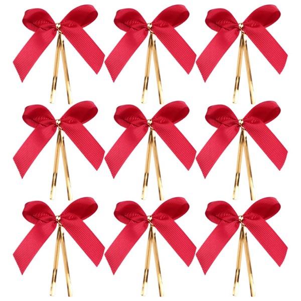 BESTOYARD 50 Pcs Wrapping Ties with Ribbon Ties 2cm Width