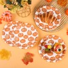 Fall Pumpkins Paper Plates Hello Pumpkin Disposable 7" Dessert Plate