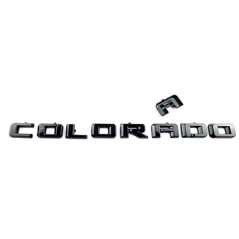 Overlay New Emblem 3D Letter Side Door Rear Tailgate Badge
