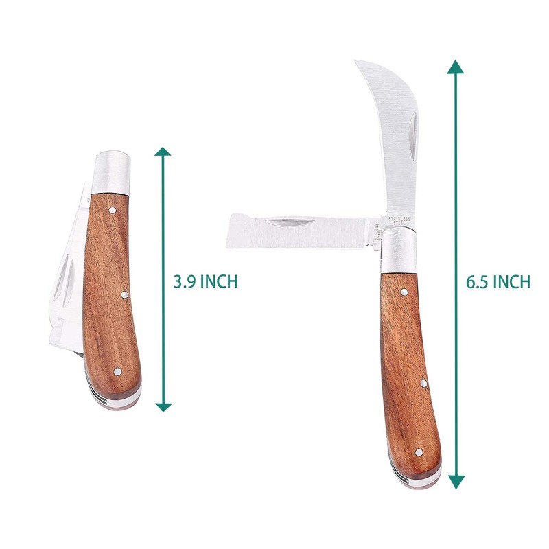 Professional Grafting Tool Kit - 3-in-1 Pruner with SK5 Blades,