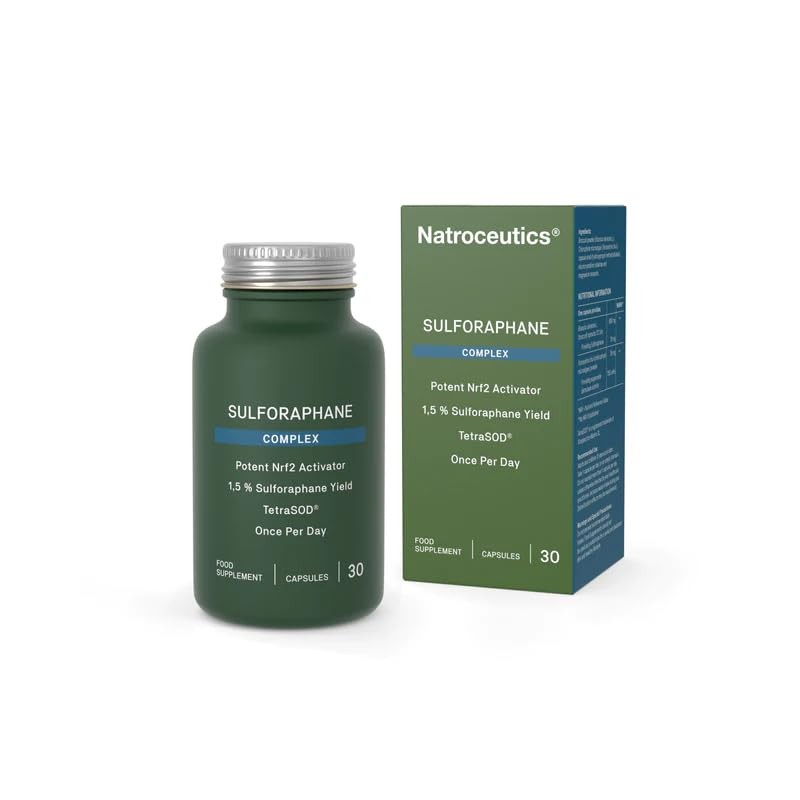 Natroceutics Sulforaphane Complex 30 Vegan Capsules| Potent Nrf2 Activator| 1.5%