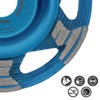 PRODIAMANT Diamond Cup Wheel ST50 125 mm x 22.2 mm