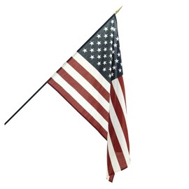 (12 Pack) Classroom Flag - 2ft x 3ft size American Flag for schools House Banner Double Stitched Fade Resistant Premium Quality
